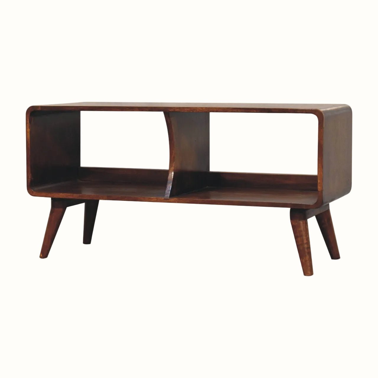 Leckie Open TV Stand, Large - Chestnut TV Stands - Bokel Home