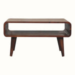 Leckie Open TV Stand, Small - Chestnut TV Stands - Bokel Home