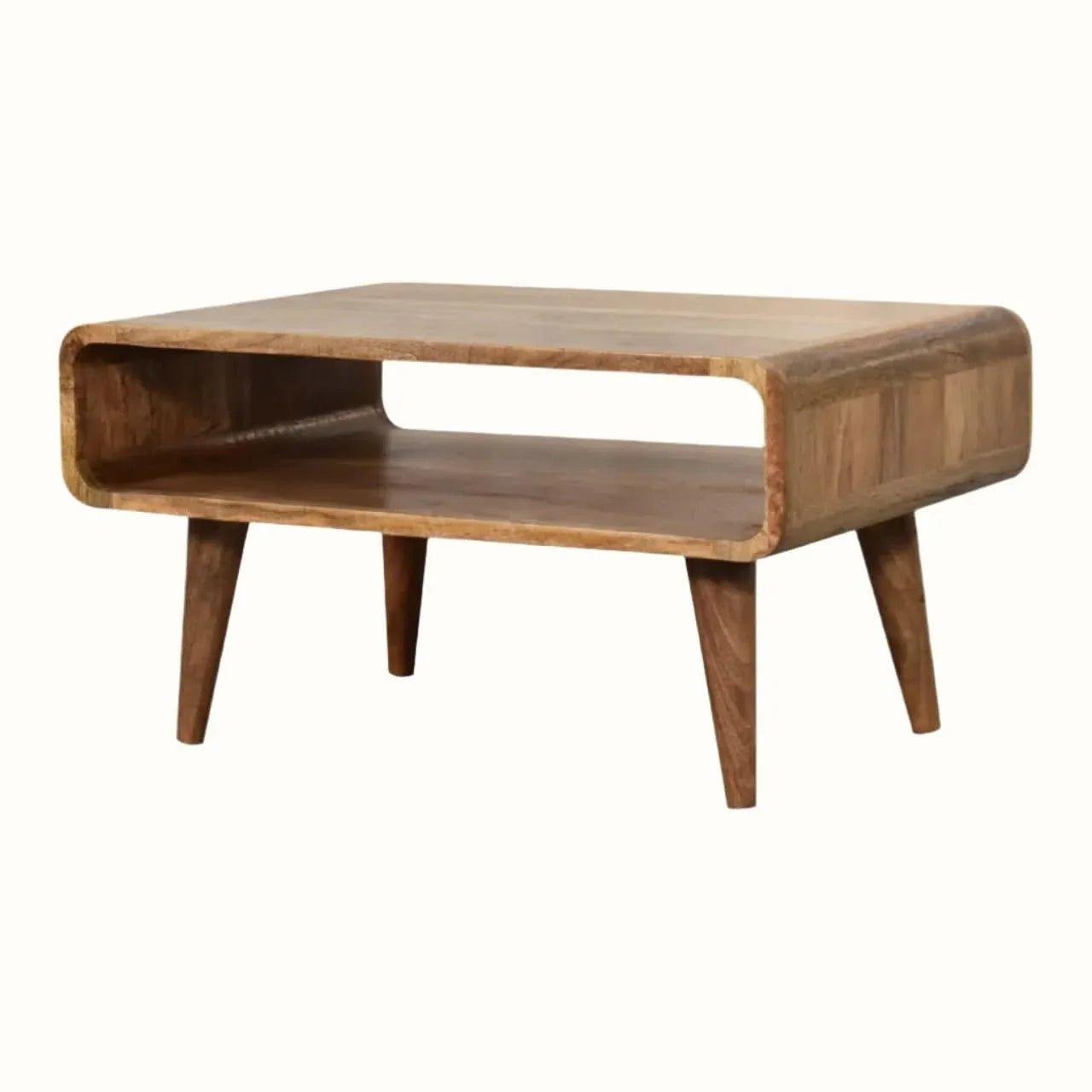 Leckie Open TV Stand, Small - Natural TV Stands - Bokel Home