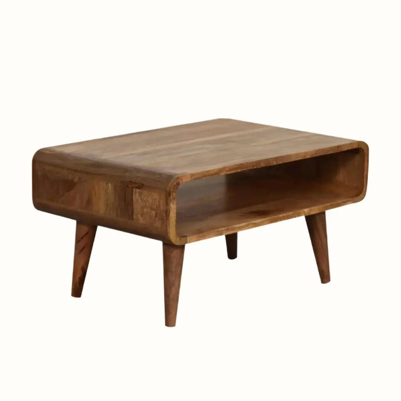 Leckie Open TV Stand, Small - Natural TV Stands - Bokel Home