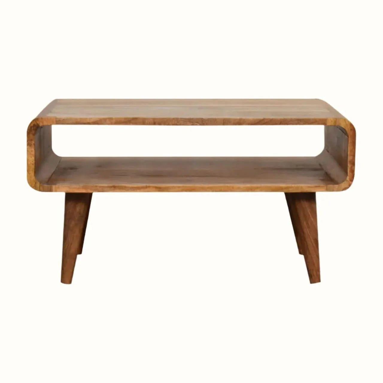 Leckie Open TV Stand, Small - Natural TV Stands - Bokel Home