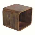 Leckie Wall - Mounted Bedside Table, Small - Natural Bedside Tables - Bokel Home