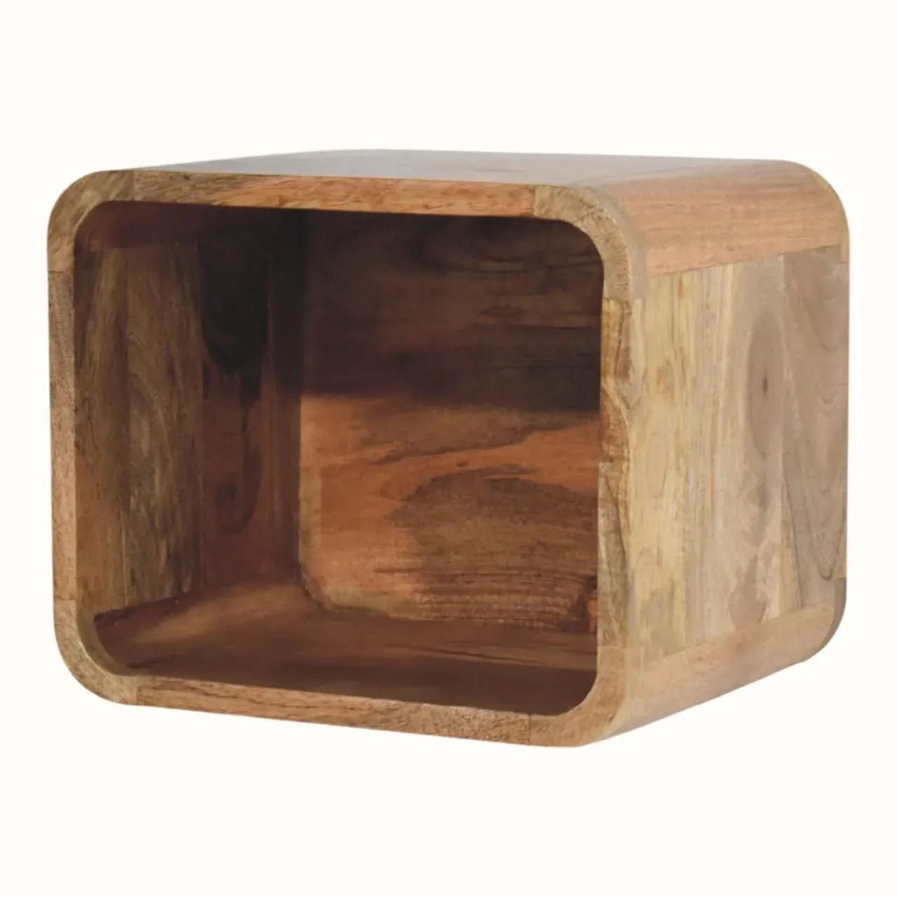 Leckie Wall - Mounted Bedside Table, Small - Natural Bedside Tables - Bokel Home