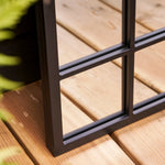 Ledwell Panelled Mirror, Large - Black Mirrors - Bokel Home