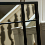Ledwell Panelled Mirror, Medium - Black Mirrors - Bokel Home