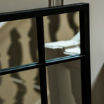 Ledwell Panelled Mirror, Medium - Black Mirrors - Bokel Home