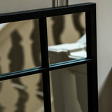 Ledwell Panelled Mirror, Medium - Black Mirrors - Bokel Home