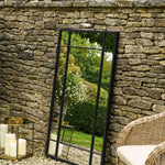 Ledwell Panelled Mirror, Medium - Black Mirrors - Bokel Home