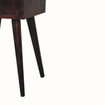 Littler Open Bedside Table with Drawer, Mini - California Walnut Bedside Tables - Bokel Home