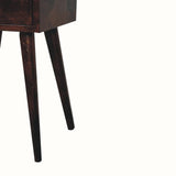 Littler Open Bedside Table with Drawer, Mini - California Walnut Bedside Tables - Bokel Home