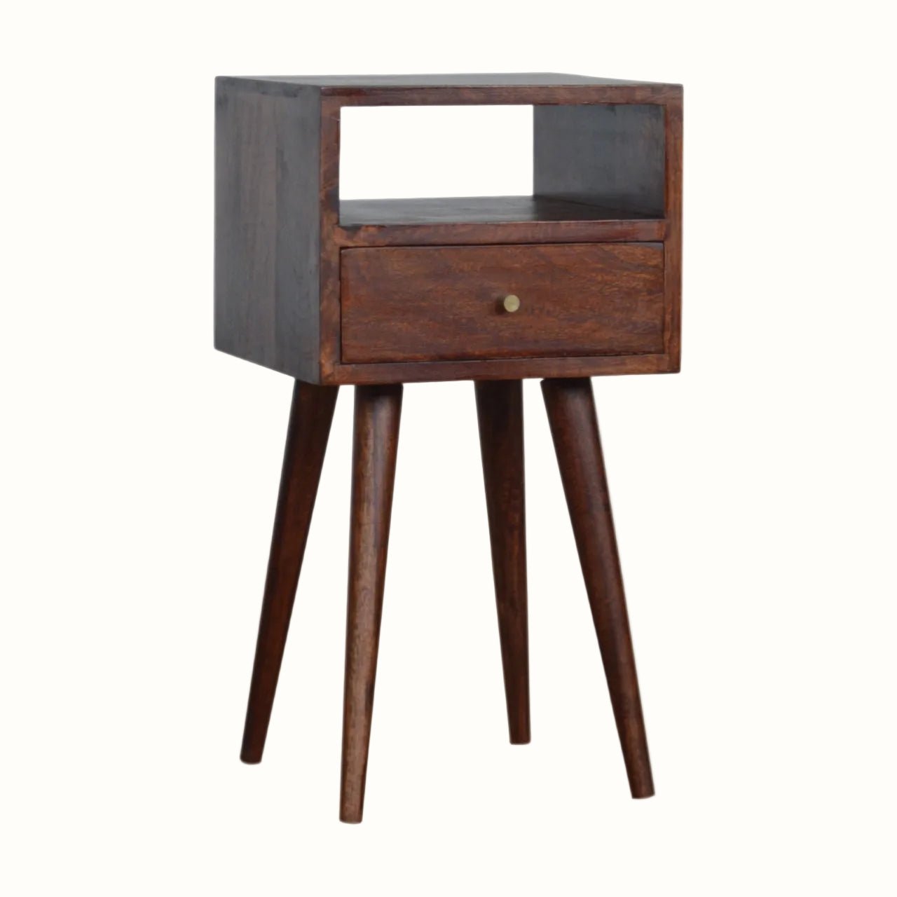 Littler Open Bedside Table with Drawer, Mini - Cherry Bedside Tables - Bokel Home