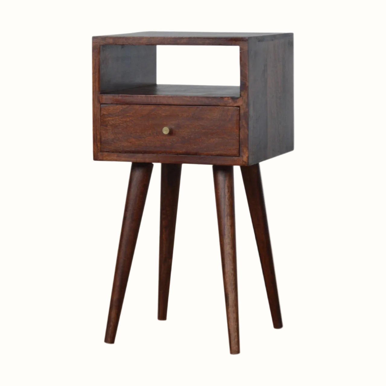 Littler Open Bedside Table with Drawer, Mini - Cherry Bedside Tables - Bokel Home