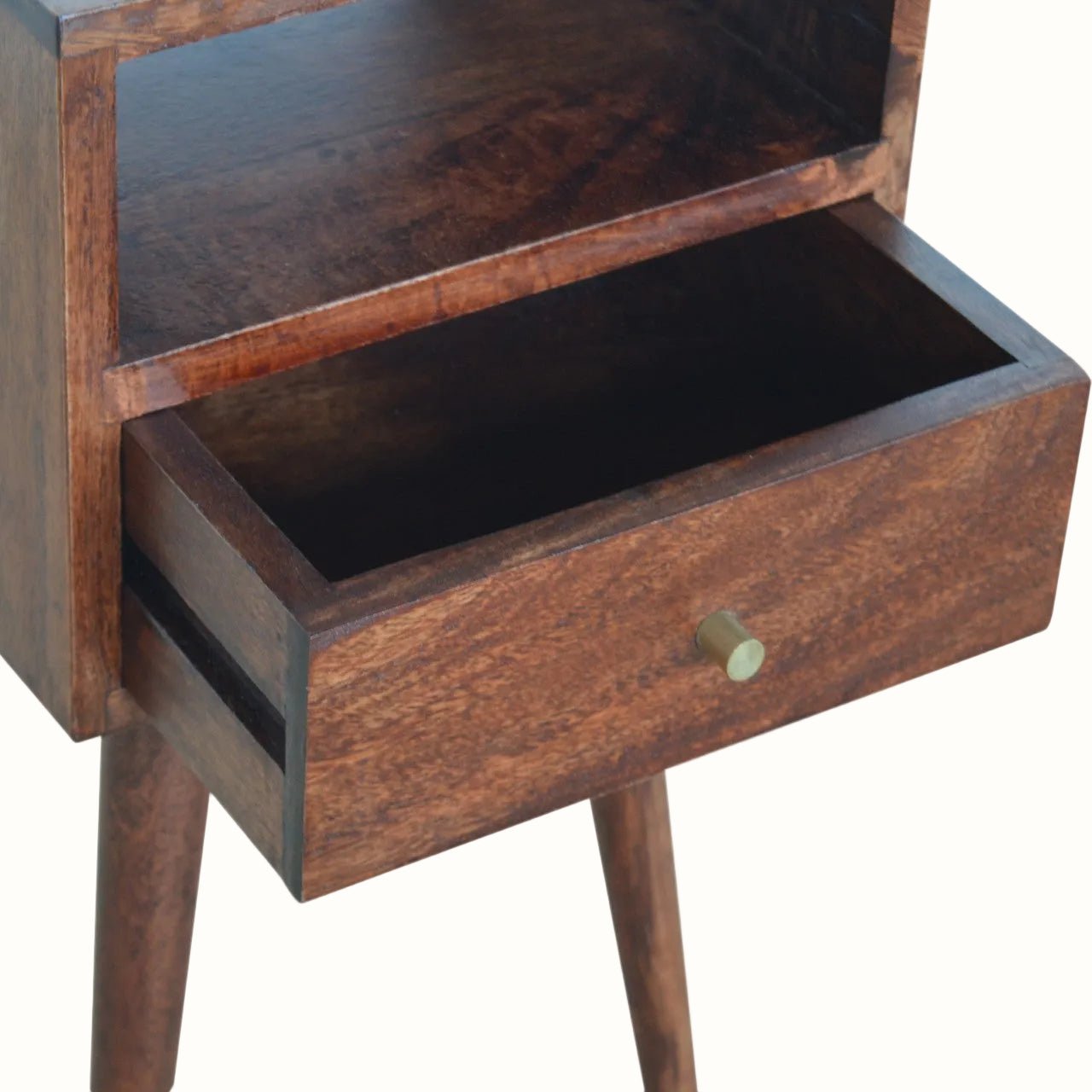Littler Open Bedside Table with Drawer, Mini - Cherry Bedside Tables - Bokel Home