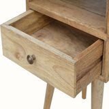 Littler Open Bedside Table with Drawer, Mini - Natural Bedside Tables - Bokel Home