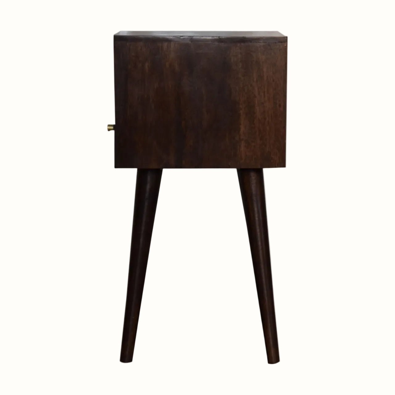 Littler Open Bedside Table with Drawer, Mini - Walnut Bedside Tables - Bokel Home