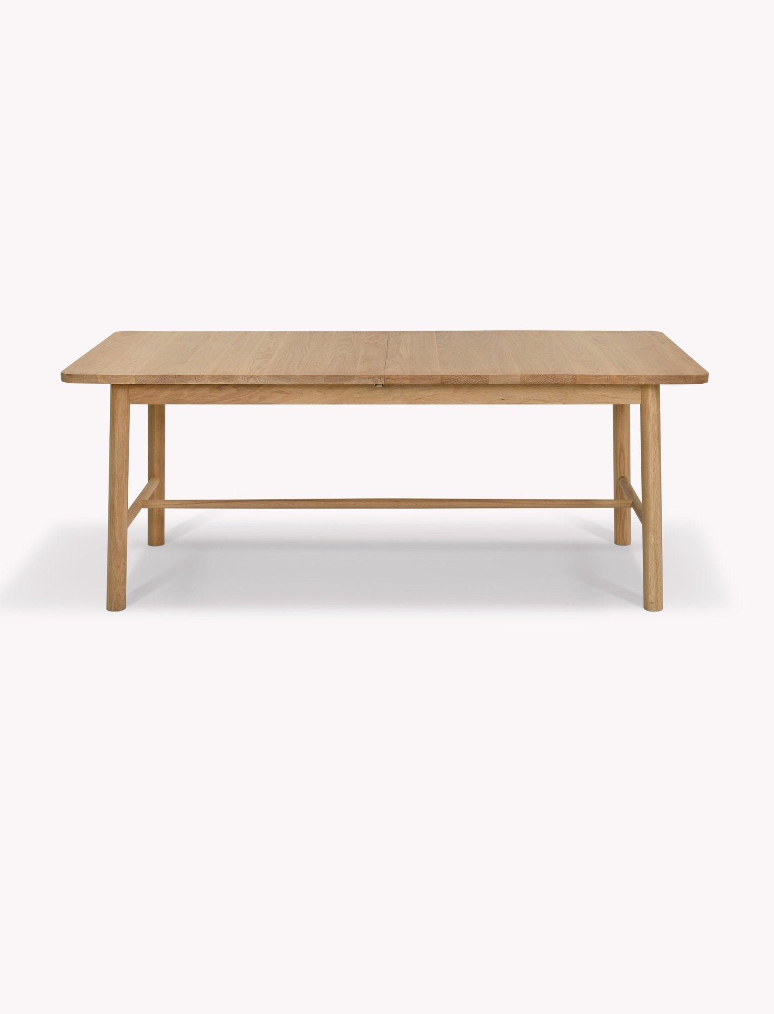 Longworth Extension Dining Table - Oak Wood, Natural Dining Tables - Bokel Home