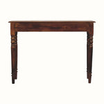 Louis 3 Drawer Console Table, Large - Chestnut Console Tables - Bokel Home