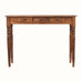 Louis Console Table with 3 Drawers, Large - Honey Caramel Console Tables - Bokel Home