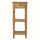 Louis Narrow Bedside Table, Small - Natural Bedside Tables - Bokel Home