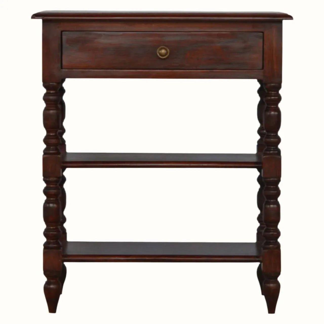 Louis Occasional Table, Medium - Chestnut Console Tables - Bokel Home