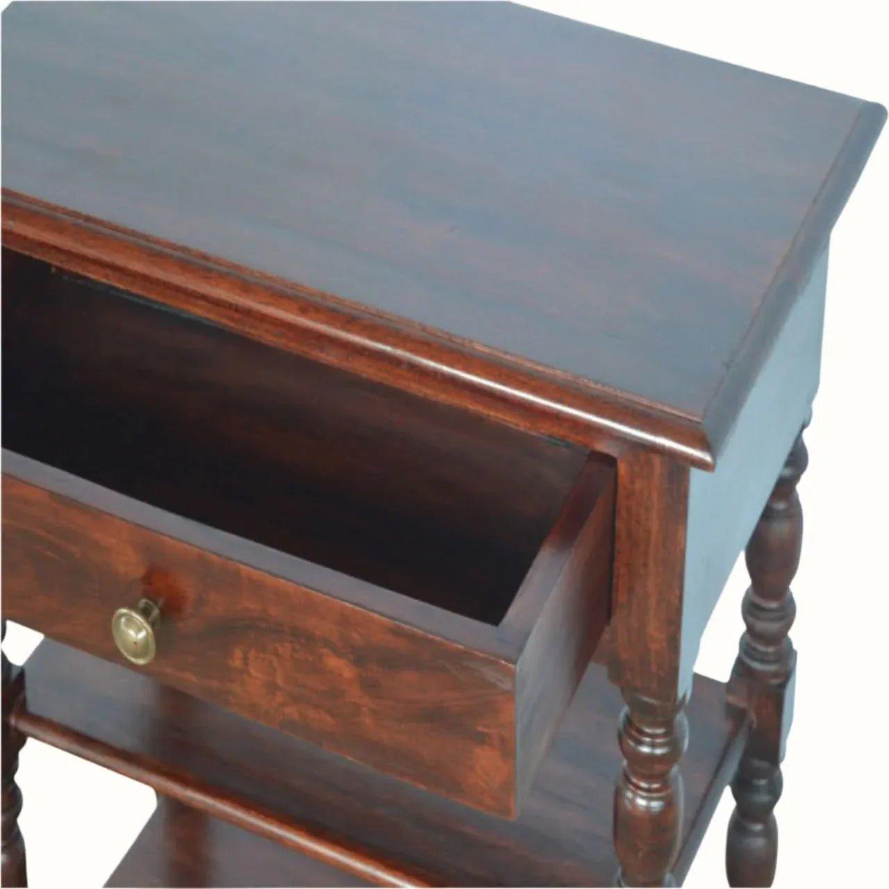 Louis Occasional Table, Medium - Chestnut Console Tables - Bokel Home