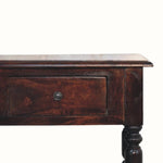 Louis Occasional Table with 2 Drawers, Medium - Cherry Console Tables - Bokel Home
