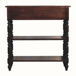 Louis Occasional Table with 2 Drawers, Medium - Cherry Console Tables - Bokel Home
