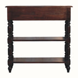Louis Occasional Table with 2 Drawers, Medium - Cherry Console Tables - Bokel Home
