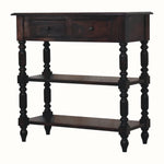 Louis Occasional Table with 2 Drawers, Medium - Cherry Console Tables - Bokel Home
