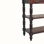 Louis Occasional Table with 2 Drawers, Medium - Cherry Console Tables - Bokel Home