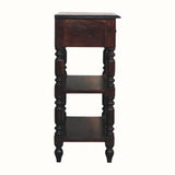 Louis Occasional Table with 2 Drawers, Medium - Cherry Console Tables - Bokel Home