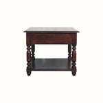 Louis Open Coffee Table with Drawers, Medium - Cherry Coffee Tables - Bokel Home