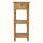 Louis Narrow Bedside Table, Small - Natural