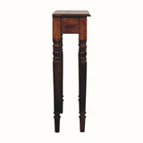 Louis Slim Console Table, Medium - Chestnut Console Tables - Bokel Home