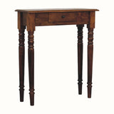 Louis Slim Console Table, Medium - Chestnut Console Tables - Bokel Home
