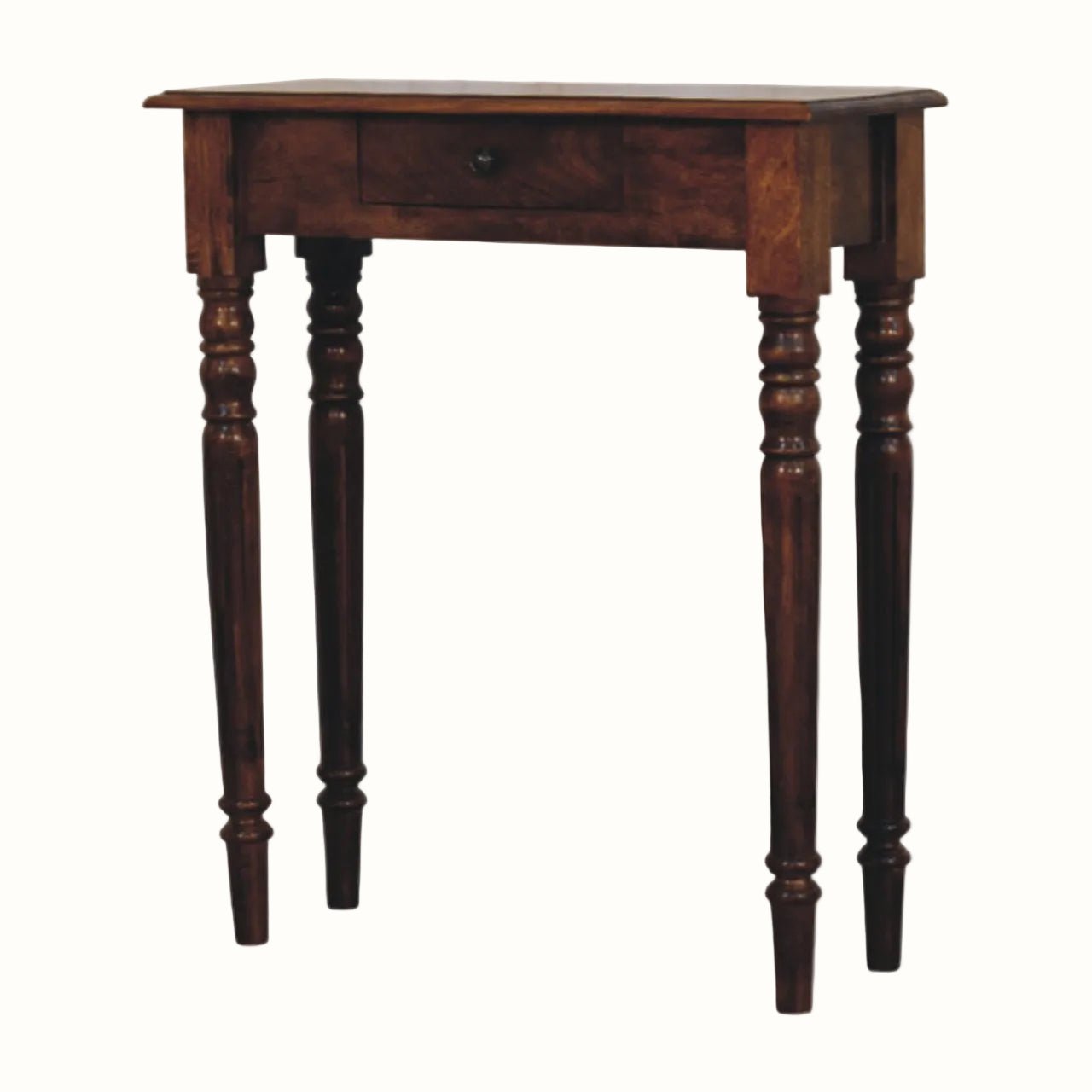 Louis Slim Console Table, Medium - Chestnut Console Tables - Bokel Home