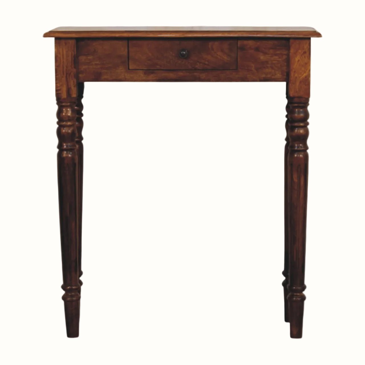 Louis Slim Console Table, Medium - Chestnut Console Tables - Bokel Home