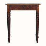 Louis Slim Console Table, Medium - Chestnut Console Tables - Bokel Home