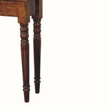 Louis Slim Console Table, Medium - Chestnut Console Tables - Bokel Home
