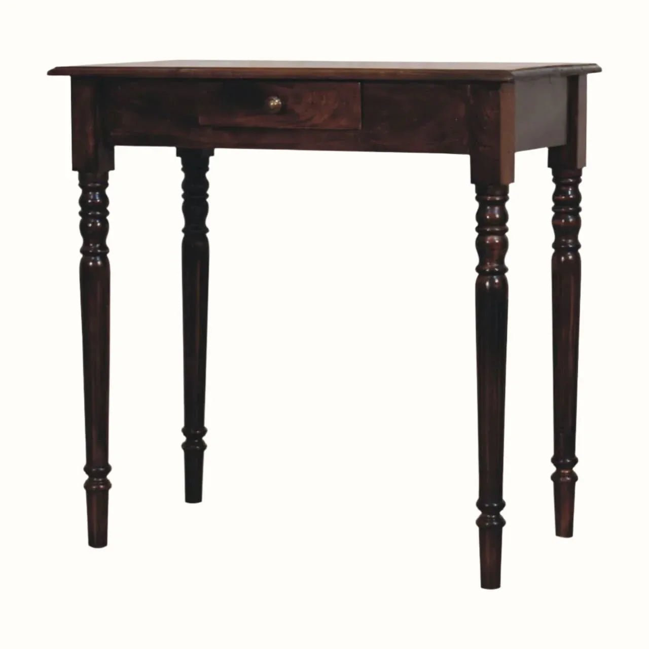 Louis Writing Desk, Medium - California Walnut Desks - Bokel Home