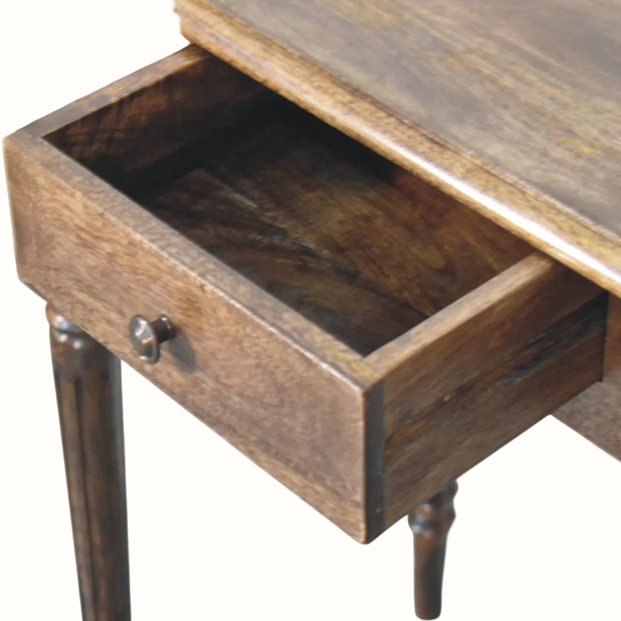 Louis Writing Desk, Medium - Classic Grey Desks - Bokel Home