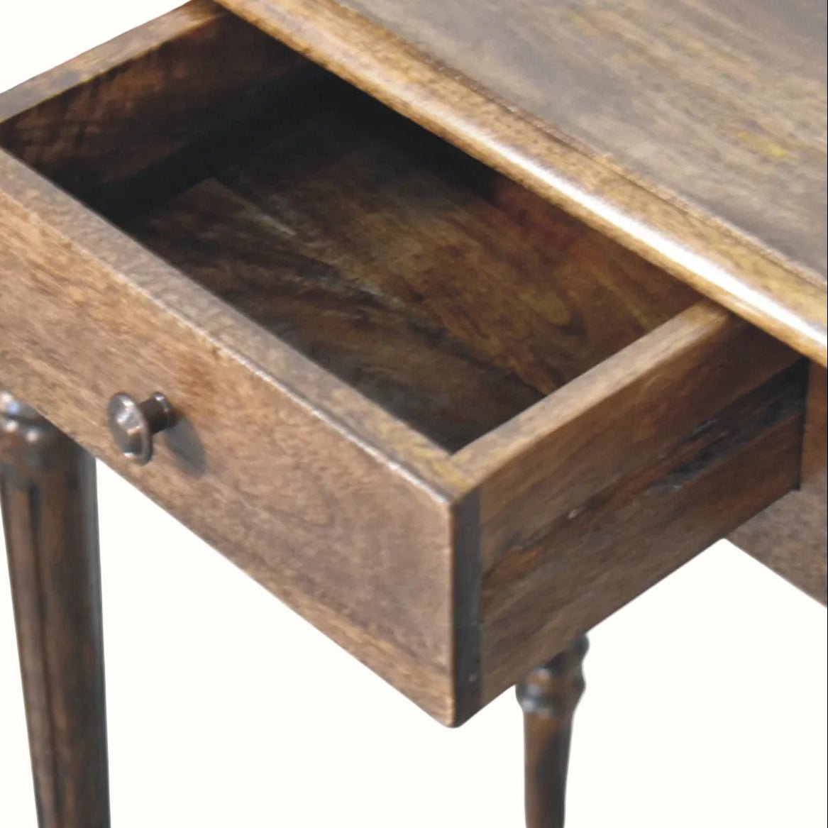 Louis Writing Desk, Medium - Classic Grey Desks - Bokel Home