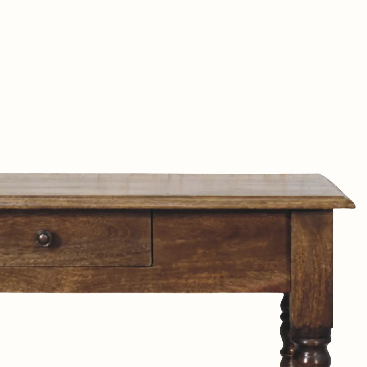 Louis Writing Desk, Medium - Classic Grey Desks - Bokel Home