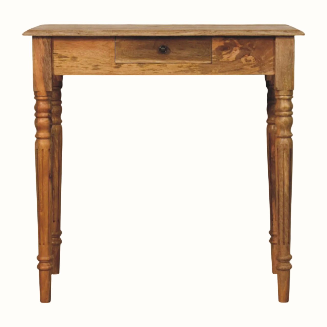 Louis Writing Desk, Medium - Natural Desks - Bokel Home