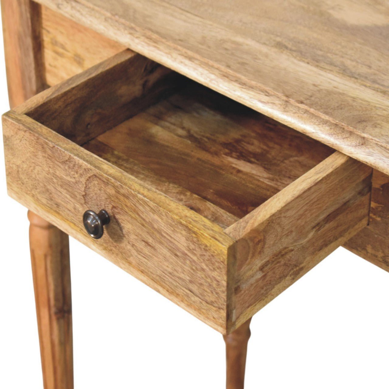 Louis Writing Desk, Medium - Natural Desks - Bokel Home