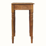 Louis Writing Desk, Medium - Natural Desks - Bokel Home