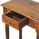 Louis Writing Desk, Small - Chestnut Desks - Bokel Home