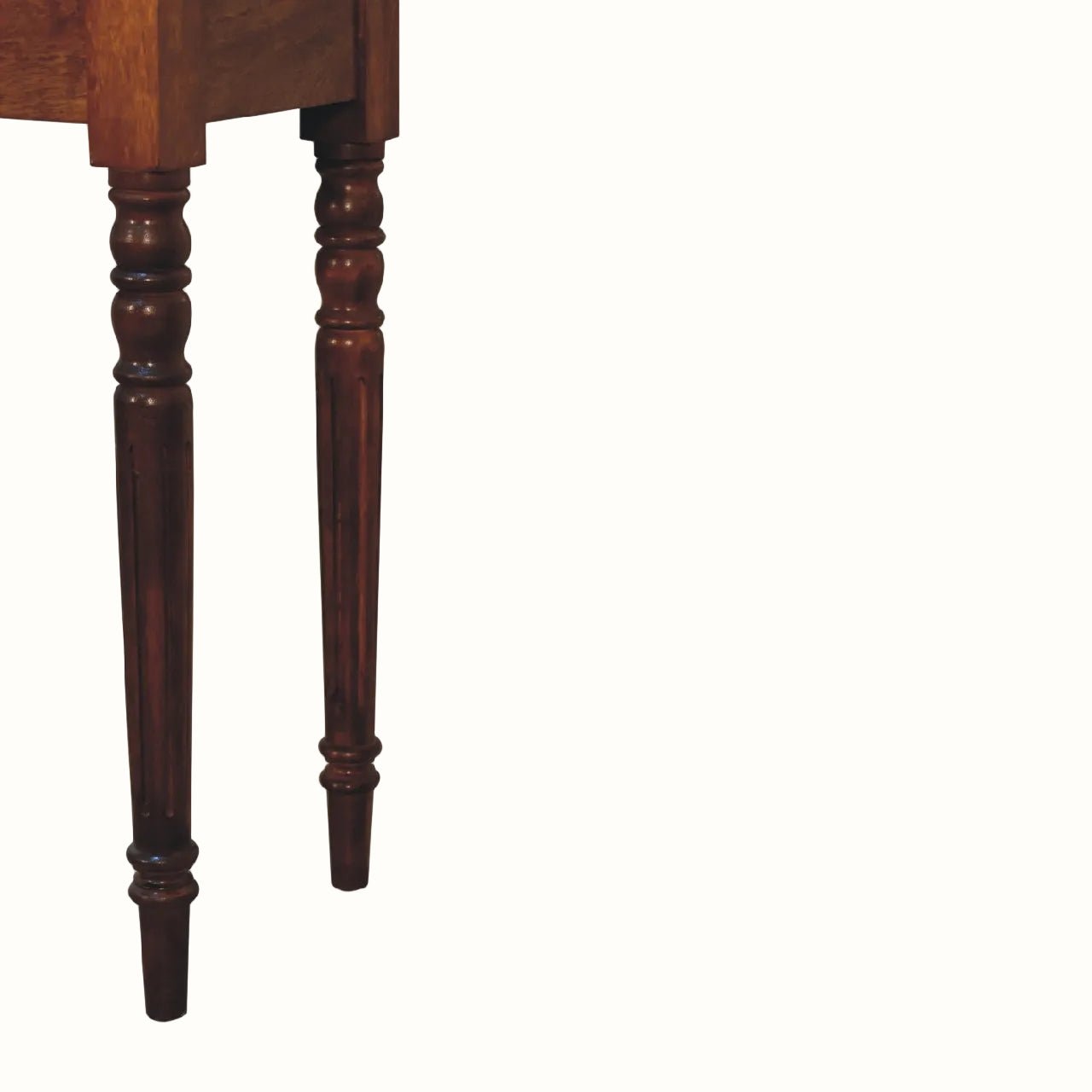 Louis Writing Desk, Small - Chestnut Desks - Bokel Home