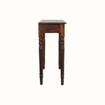 Louis Console Table with 3 Drawers, Large - Chestnut
