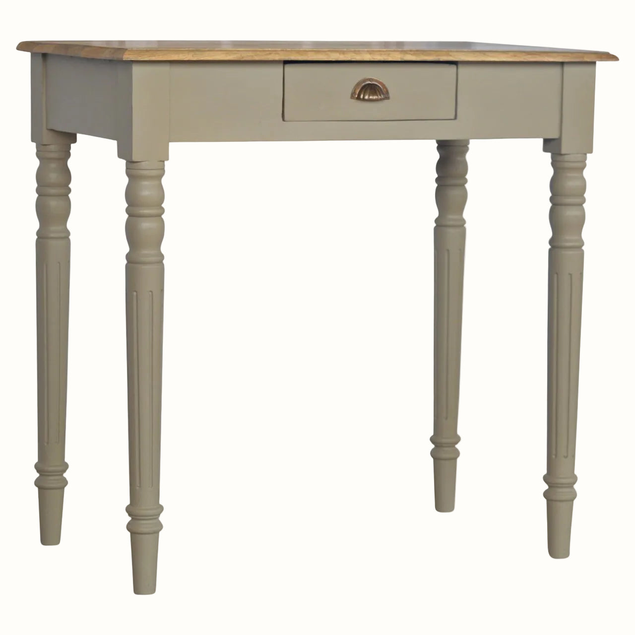 Louis Writing Desk, Medium - French Grey